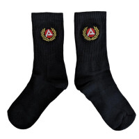 "Arbeitsamt Ultras" Socken Black 39-42