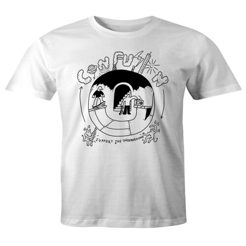 "Support The Underground" T-Shirt White XL