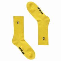 "Street Court" Socks Yellow