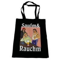 "Saufm&Rauchm" Stoffbeutel