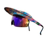 "Freier-Fall-Schirm bunt" Sonnenbrille