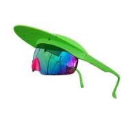"Freier-Fall-Schirm neon green" Sonnenbrille