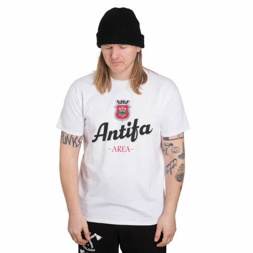 "Paderborner Antifa" T-Shirt White