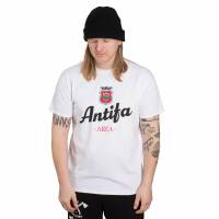 "Paderborner Antifa" T-Shirt White XL