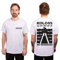 "No Borders" T-Shirt White L