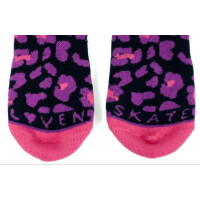 "Leopard Camo" Socks Black/Purple/Pink