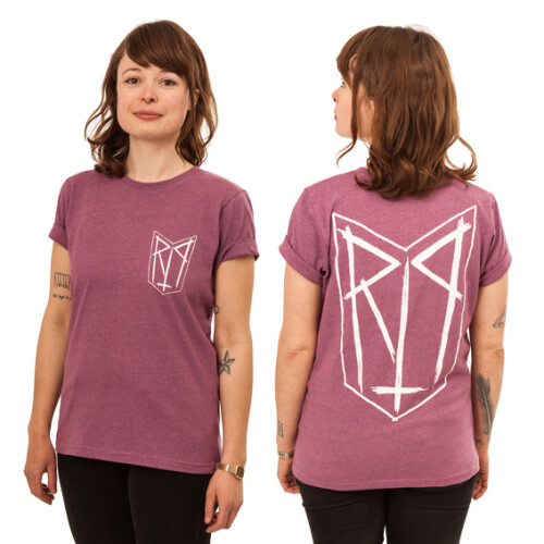 "RIP Logo" T-Shirt Violet XS