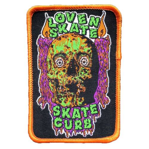 "Skate Curb" embroidered Patch