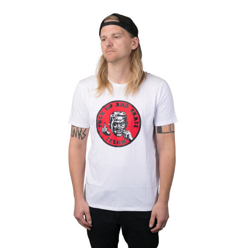 "Fuck Up And Skate" T-Shirt White