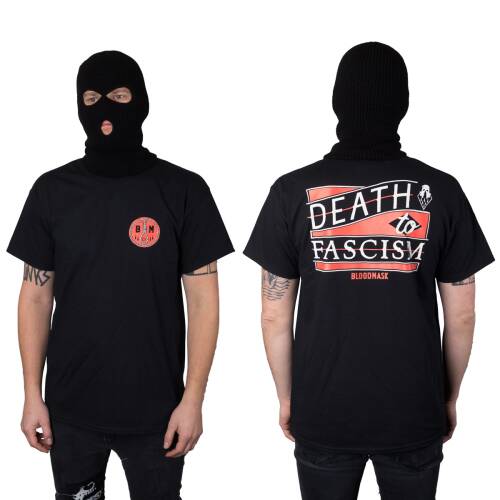 "Death to Fascism" T-Shirt Black/Orange