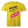 "Nevermind" T-Shirt Yellow S
