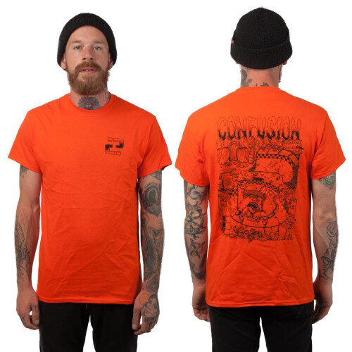"Backyard DIY" T-Shirt Orange XXL
