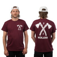 Axt T-Shirt Blutrot XL