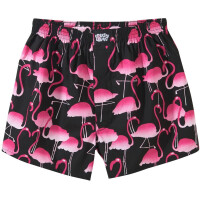 "Flamingo" Boxershorts Black M